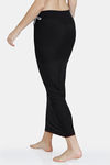Zivame All Day Flared Mermaid Reversible Saree Shapewear - Persimmon Orange N Jet Black — thumbnail 6